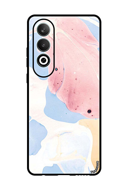 Theodor Protective Case For OnePlus Nord CE 4 Light Pink Flower Texture