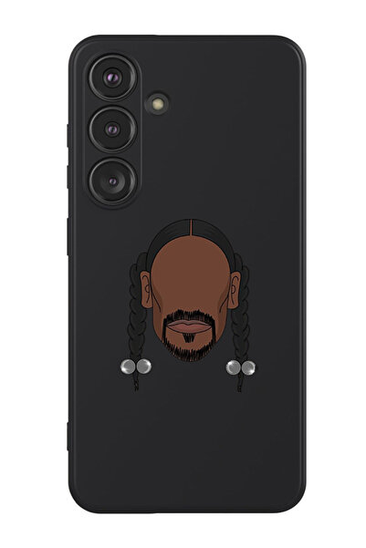 Theodor غطاء حماية سيليكون سائل مقاوم للصدمات لهاتف سامسونج جالاكسي S24 (أسود...