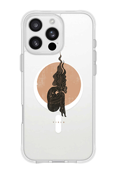 Theodor جراب Magsafe لهاتف iPhone 16 Pro Max متوافق مع iPhone، غطاء ممتص للصدمات مقاوم للصدمات - فيرجو