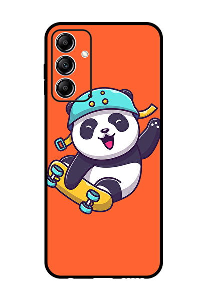 Theodor جراب واقٍ مضاد للخدش والصدمات لهاتف Samsung Galaxy A15 بتصميم باندا ل...