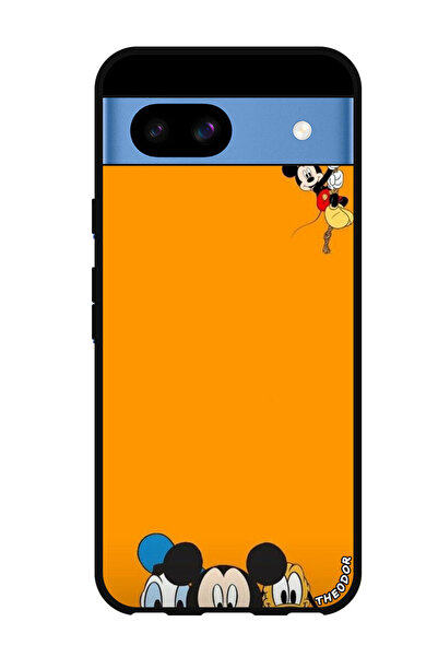 Theodor جراب واقٍ مضاد للخدش والصدمات لهاتف Google Pixel 8a - رسوم متحركة