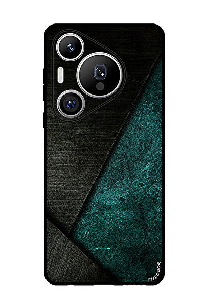 Theodor جراب واقٍ مضاد للخدش والصدمات لهاتف هواوي بيورا 70 برو بلس أسود وأخضر...