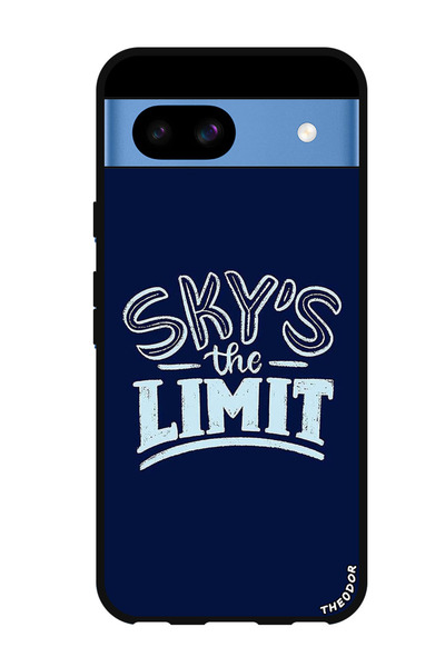 Theodor جراب واقٍ مضاد للخدش والصدمات لهاتف Google Pixel 8a، السماء هي الحد