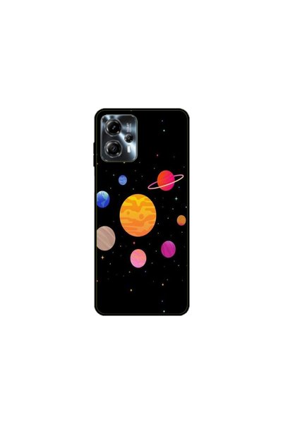 Atlas Προσαρμοσμένη θήκη για Motorola Moto G23, Colorful Galaxy, πολύχρωμη, S...