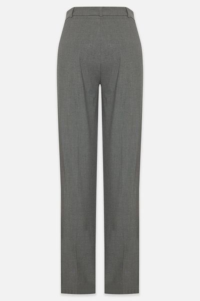Setre Gray Full Fit Relaxed Cut Trousers