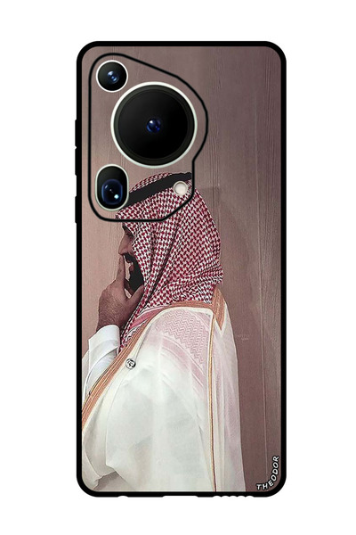 Theodor جراب واقٍ مضاد للخدش والصدمات لهاتف هواوي بيورا 70 ألترا إم بي إس سمايل