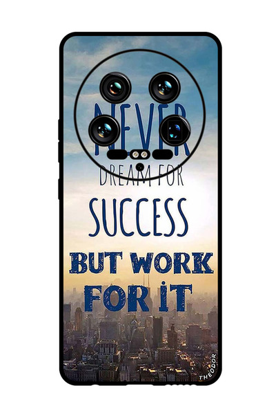 Theodor جراب واقٍ مضاد للخدش والصدمات لهاتف Xiaomi 14 Ultra لا يحلم أبدًا بال...