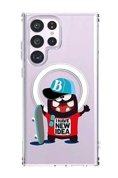 Theodor غلاف لهاتف Samsung Galaxy S23 Ultra متوافق مع MagSafe، غطاء مقاوم للص...