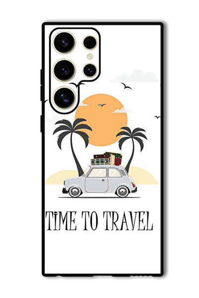 Theodor جراب حماية لهاتف سامسونج جالاكسي S24 ألترا - ناقل وقت السفر