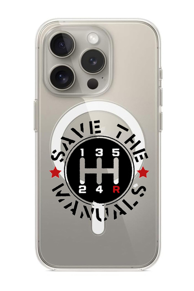 Theodor غلاف لهاتف iPhone 15 Pro Max متوافق مع MagSafe، غطاء ممتص للصدمات مقا...