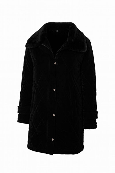 trender Siyah Kadın Mont 7