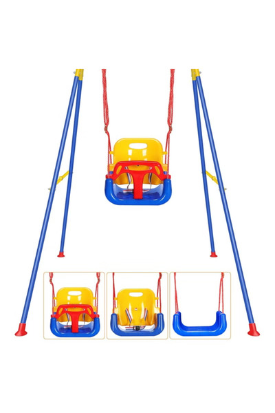 ALRWAD Baby swing with safe seat