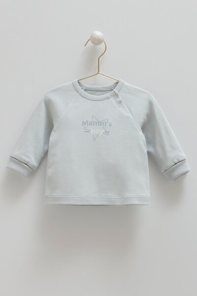 Caramell 03-18 Month Knitted Cotton Lining Vest Triple Set - Blue