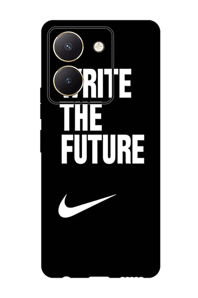 Theodor جراب واقٍ مضاد للخدش والصدمات لهاتف Vivo Y27s اكتب المستقبل