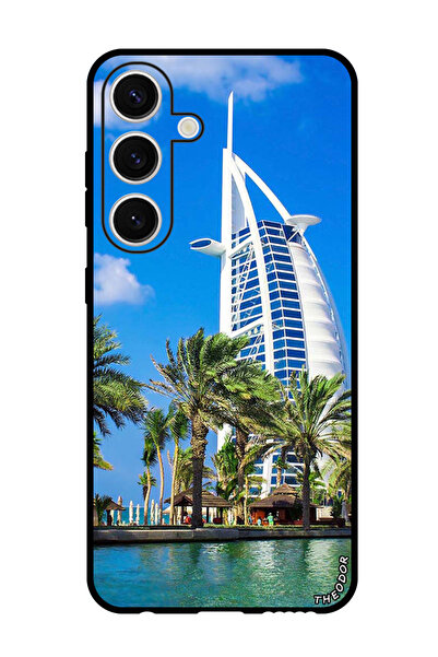 Theodor جراب واقٍ مضاد للخدش والصدمات لهاتف سامسونج جالاكسي إس 24 بلس برج دبي