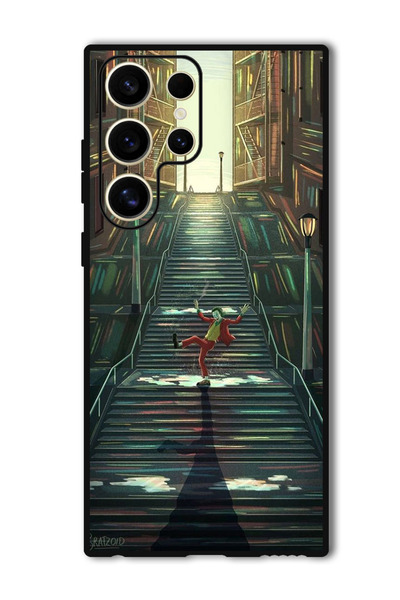 Theodor جراب واقٍ مضاد للخدش والصدمات لهاتف Samsung Galaxy S24 Ultra Joker عل...