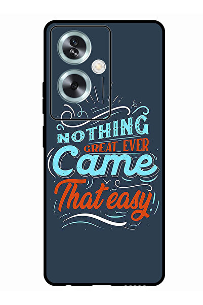 Theodor جراب واقٍ مضاد للخدش والصدمات لهاتف Oppo A2، لا شيء رائع