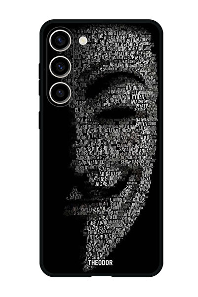 Theodor جراب واقٍ مضاد للخدش والصدمات لهاتف Samsung Galaxy S23 FE قناع نصف وجه الجوكر