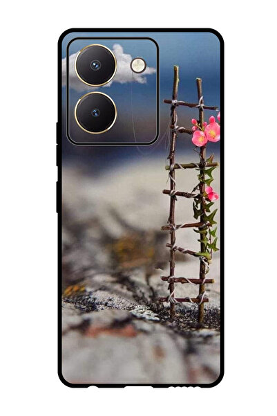 Theodor جراب واقٍ مضاد للخدش والصدمات لهاتف Vivo Y27s Cloud مع درج