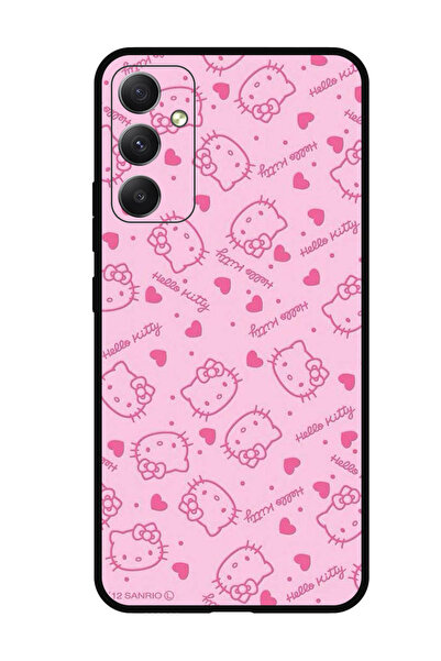 Theodor جراب واقٍ مضاد للخدش والصدمات لهاتف Samsung Galaxy A05s Hello Kitty