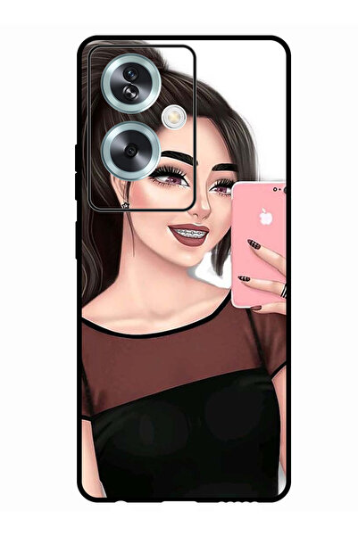 Theodor جراب واقٍ مضاد للخدش والصدمات لهاتف Oppo A2 لالتقاط صور سيلفي