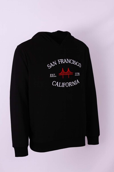 trender Black Men's Sweatshirt San Francisco