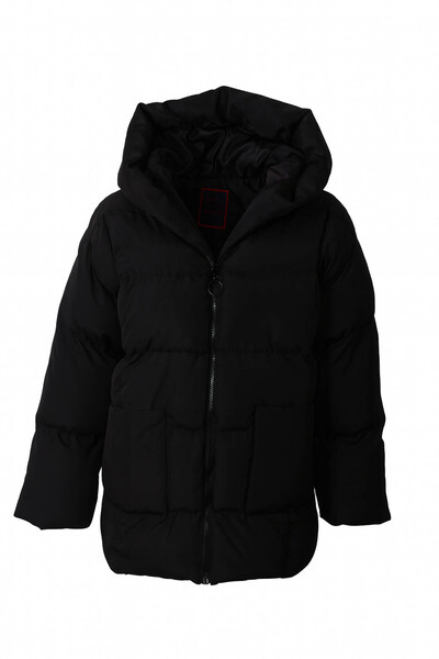 trender Black Women's Coat M2314