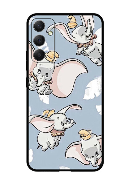 Theodor جراب واقٍ مضاد للخدش والصدمات لهاتف Samsung Galaxy A05s مطبوع عليه صورة فيل صغير طائر