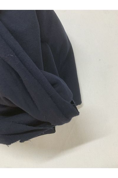 Yiğit Kumaş Navy Blue 2 Thread Cotton Fabric, Piece 60X200 cm