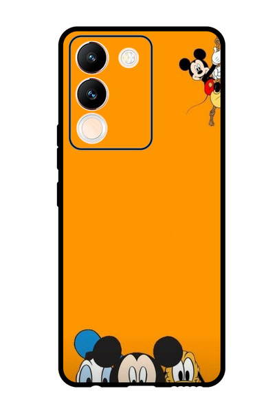 Theodor جراب واقٍ مضاد للخدش والصدمات لهاتف Vivo V29e (رسوم متحركة)