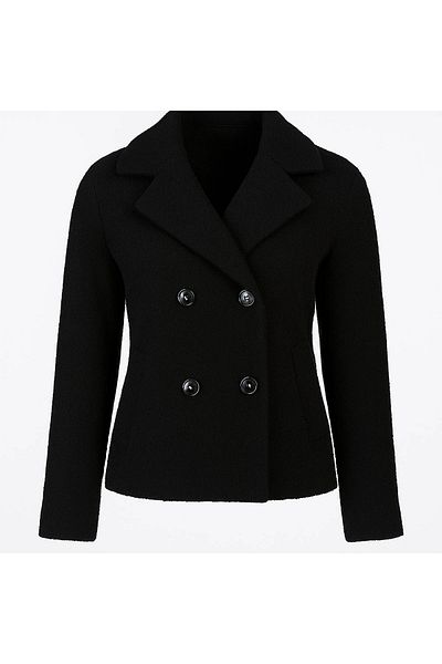 trender Black Women's Coat 2