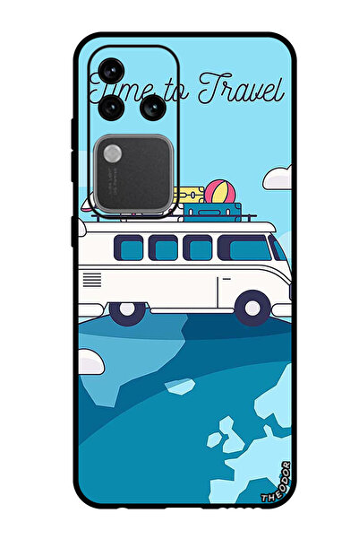 Theodor جراب واقٍ مضاد للخدش والصدمات لهاتف Vivo S18 Pro وقت السفر