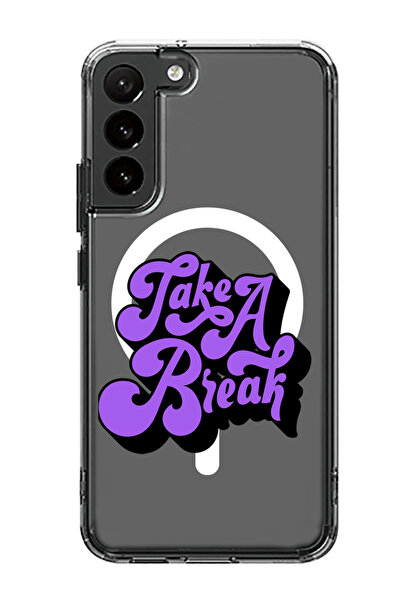 Theodor غلاف لهاتف Samsung Galaxy S23 Plus متوافق مع MagSafe، جراب مقاوم للصدمات خذ استراحة