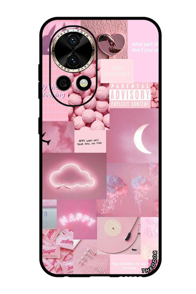 Theodor جراب واقٍ مضاد للخدش والصدمات لهاتف هواوي نوفا 12 ألترا، تصميم عشوائي...