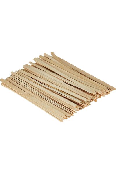 Hotpack Hotpack Disposable Wooden Coffee Stirrer, 14 cm - 1000 Pieces