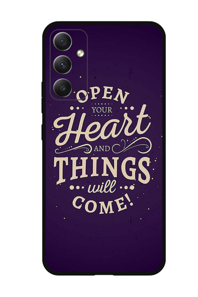 Theodor جراب واقٍ مضاد للخدش والصدمات لهاتف Samsung Galaxy A05s افتح قلبك