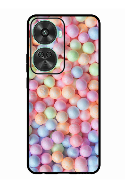 Theodor جراب واقٍ مضاد للخدش والصدمات لهاتف هواوي نوفا 11 إس إي - كرات ملونة