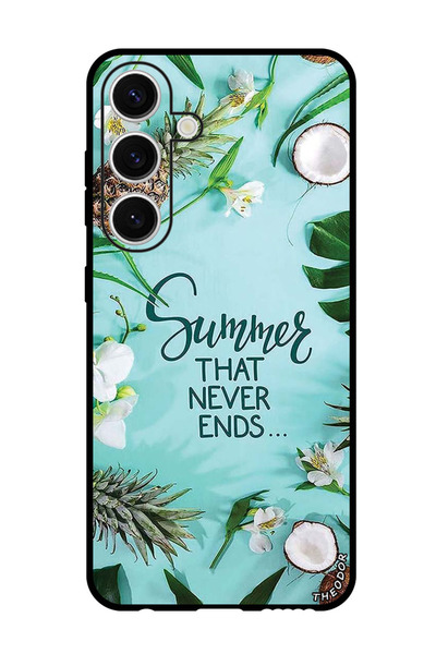 Theodor جراب واقٍ مضاد للخدش والصدمات لهاتف Samsung Galaxy S24، صيف لا ينتهي ...