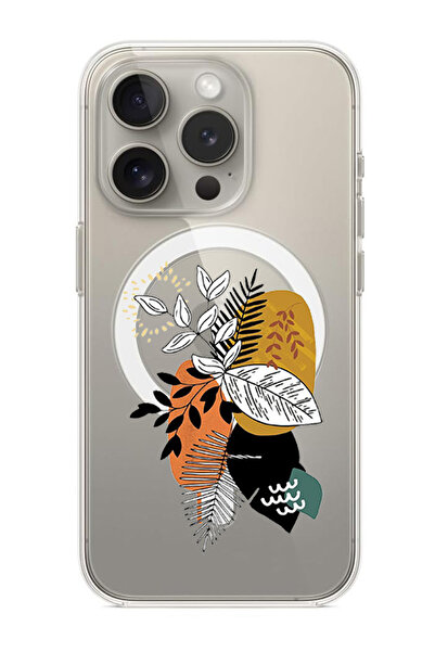 Theodor غلاف لهاتف iPhone 15 Pro مقاس 6.1 بوصة متوافق مع MagSafe، غطاء ممتص ل...