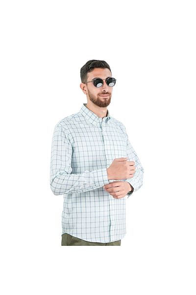 Giordano Men's Wrinkle-Free Long Sleeve Cotton Oxford Shirt