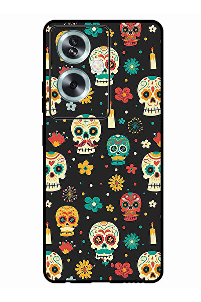 Theodor جراب واقٍ مضاد للخدش والصدمات لهاتف Oppo A2 بأنماط هيكلية