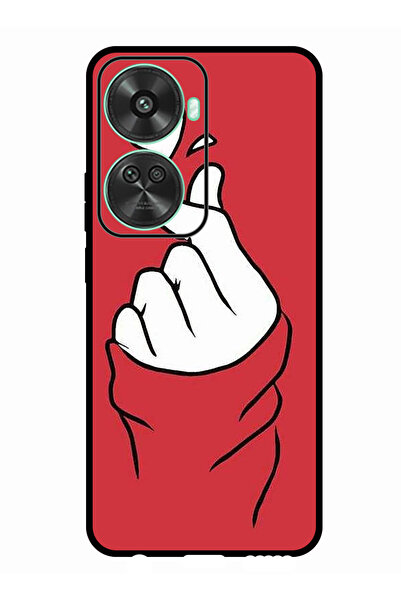 Theodor جراب واقٍ مضاد للخدش والصدمات لهاتف هواوي نوفا 11 إس إي، سناب لوف أحمر