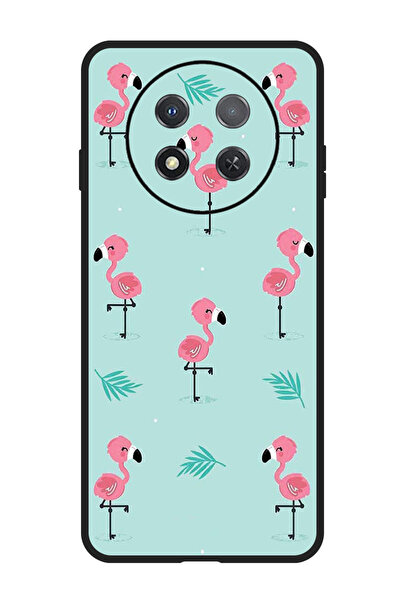 Theodor جراب واقٍ مضاد للخدش والصدمات لهاتف Huawei Enjoy 60X بنمط فلامنغو