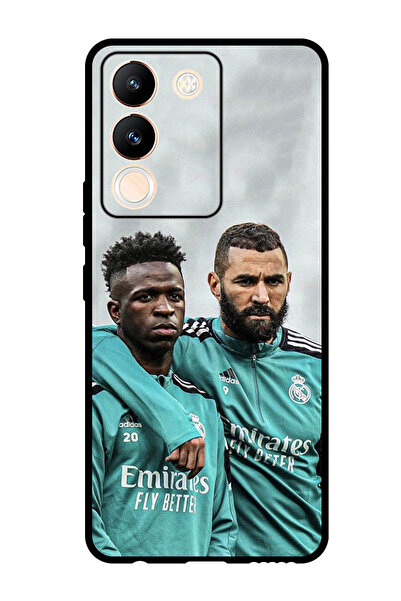 Theodor جراب واقٍ مضاد للخدش والصدمات لهاتف Vivo Y200 بنزيما وفينيسيوس