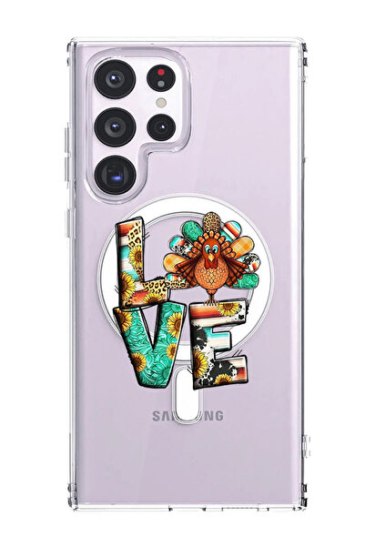 Theodor غلاف لهاتف Samsung Galaxy S23 Ultra متوافق مع MagSafe، غطاء ممتص للصد...