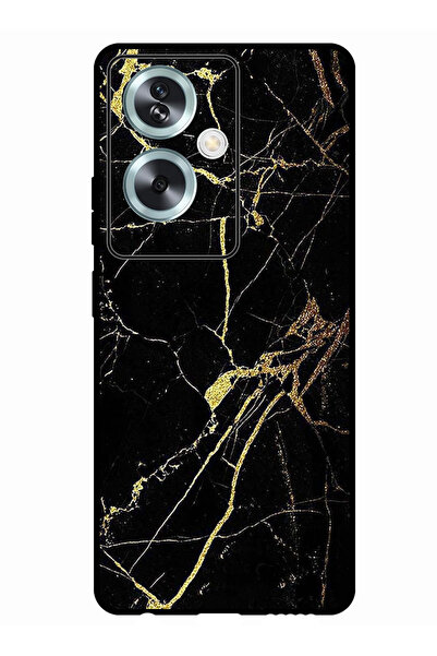 Theodor جراب واقٍ مضاد للخدش والصدمات لهاتف Oppo A2 بملمس رخامي