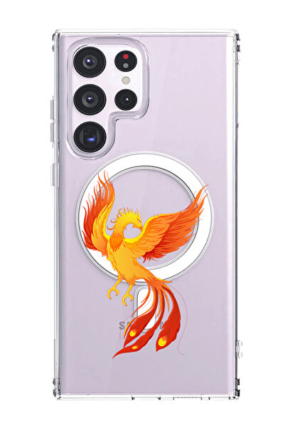 Theodor غلاف لهاتف Samsung Galaxy S23 Ultra متوافق مع MagSafe، جراب مقاوم للص...