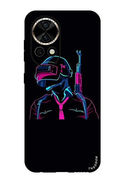 Theodor جراب واقٍ مضاد للخدش والصدمات لهاتف هواوي نوفا 12 ببجي