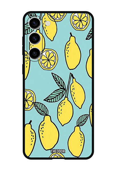 Theodor جراب واقٍ مضاد للخدش والصدمات لهاتف Samsung Galaxy S23 FE بلون ليموني...