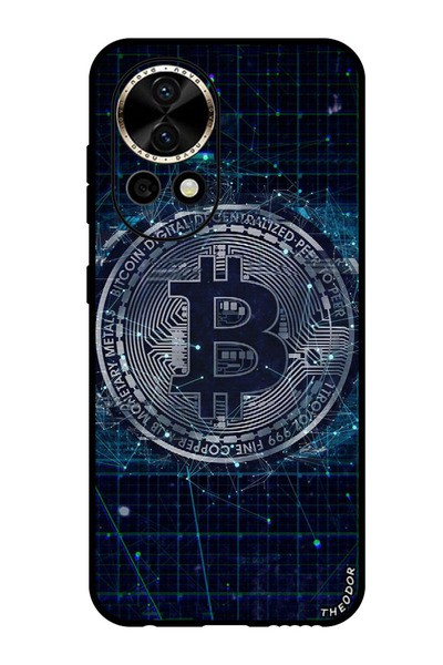 Theodor جراب واقٍ مضاد للخدش والصدمات لهاتف هواوي نوفا 12 بيتكوين 2